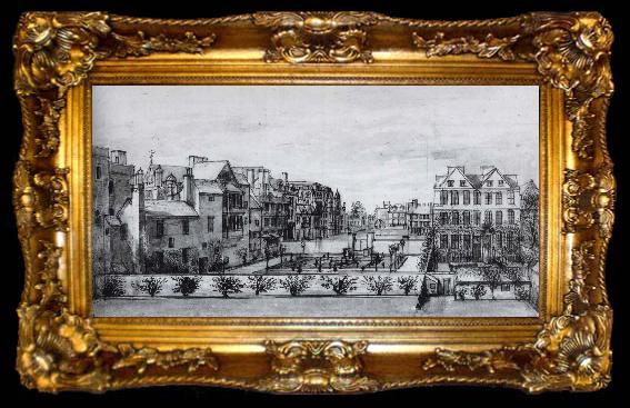 framed  unknow artist Old palace yard westminster, ta009-2